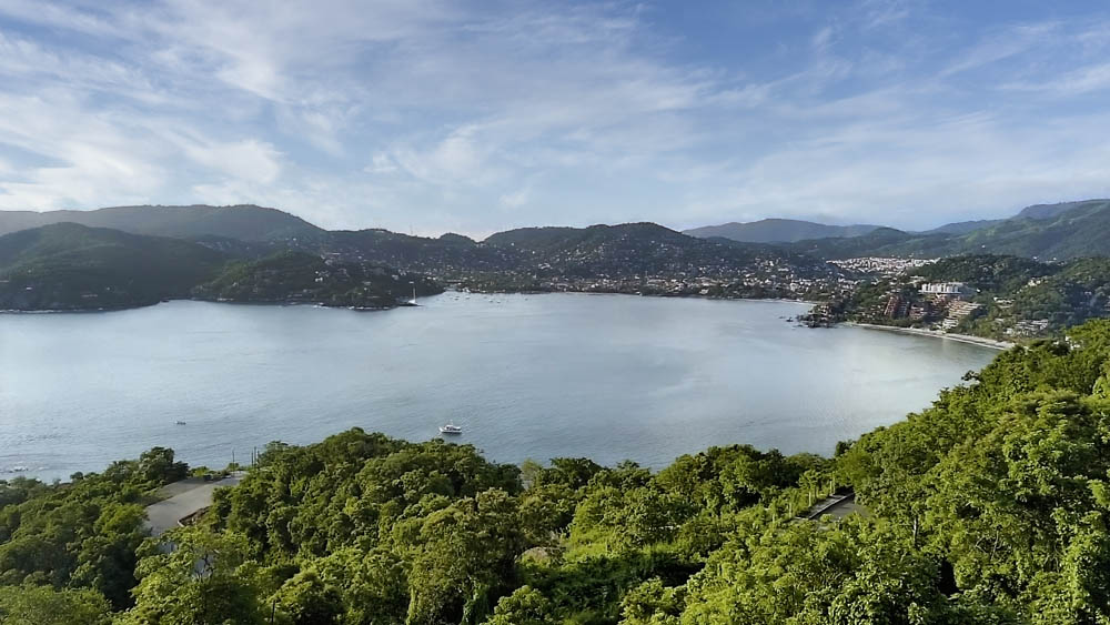 View of beaches, bay and town from Casa Westie